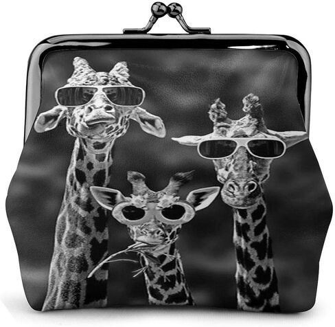 محفظة نقود معدنية للنساء من مكسيكان شوجر سكل آند بلاك كاتس ، حقيبة تغيير صغيرة مع مشبك إغلاق القبلة in Kuwait