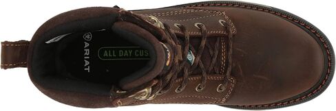 ARIAT Men's Riveter 8" CSA Glacier Grip Waterproof 400g Composite Toe Work Boot Western in Saudi Arabia