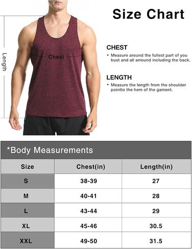 Vislivin Workout Tank Tops for Men Quick Dry Y-Back Tanks Bodybuilding Sleeveless Shirts-4 Packs in Kuwait