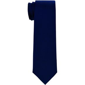 Retreez Solid Plain Color Woven Boy's Tie - 8-10 years