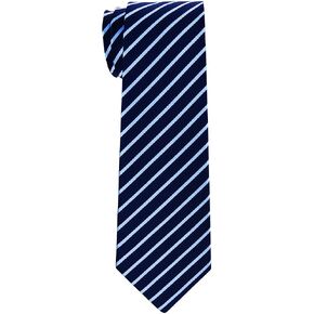 Retreez Thin Regimental Striped Woven Boy's Tie - 8-10 years in Kuwait