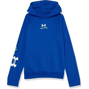 Under Armour Boys' Rival Fleece Graphic Hoodie in Saudi Arabia