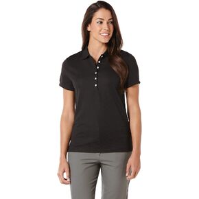 Callaway Women's Short Sleeve Ottoman Performance Golf Polo with Sun Protection (Size Small-3x
