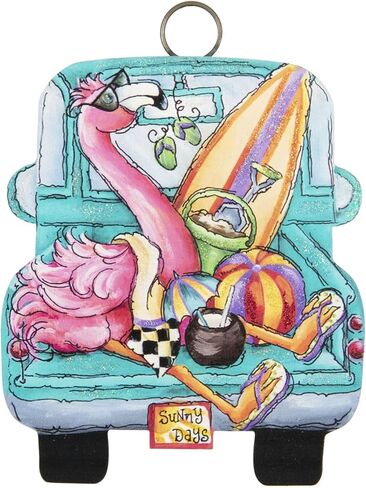 مجموعة القمة الدائرية - حلية شاحنة الصيف - معدنية in Kuwait