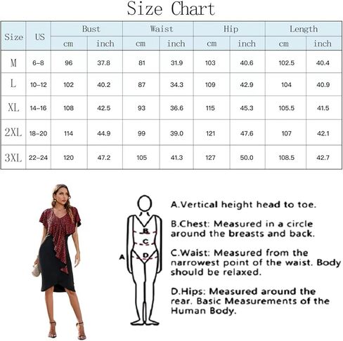 فستان Cololura نسائي مكشكش على شكل الفهد ورقبة على شكل حرف V متوسط ​​الطول وعباءة مرقعة وحفلات ضيقة in Kuwait