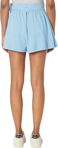 Madewell Mooncake Wrap Skort Gingham Ornamental Blue MD (سيدات 6-8) in Saudi Arabia