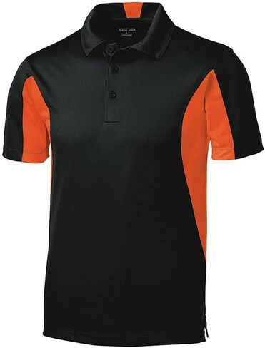 Joe's Men's Moisture Wicking Side Blocked Micropique Polos - Regular, Big & Tall Sizes in Kuwait