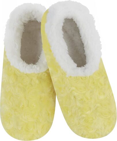 Snoozies Womens Slipper Socks Cozy - Roses in Bloom in Saudi Arabia
