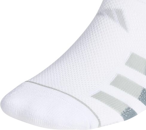 adidas Men's Superlite Stripe 3 No Show Socks (3-Pair) in Saudi Arabia