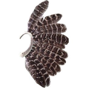 ايديال واي قطعة واحدة (الاذن اليسرى) للجنسين، اساور اذن كبيرة من الريش بدون ثقب، اساور واقراط للاساور واللفافات، معدن, معدن, ان ايه in Kuwait