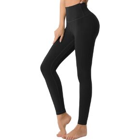 سراويل ضيقة UUE عالية الخصر للنساء للتحكم في البطن وتمارين الجري ومضادة للقرفصاء، سراويل يوجا رياضية مع جيب داخلي in Kuwait