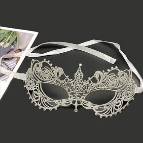 Liatunou Women's Masquerade Mask Lace Eye Mask for Ball Proms and Party