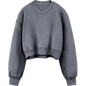 AUTOMET Womens Cropped Sweatshirts Hoodies Long Sleeves Pullover Fleece Crop Tops Fall Fashion Outfits Clothes 2023
