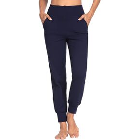 MOVE BEYOND Buttery Soft Women's Yoga Joggers Pants/Capris 4 Pockets High Waist Lightweight Sweatpants Running Lounge Pants in Kuwait