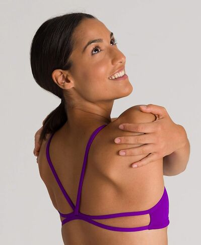 ARENA Women's Rulebreaker Play Bandeau Bikini Athletic Sport Swim Top in Kuwait
