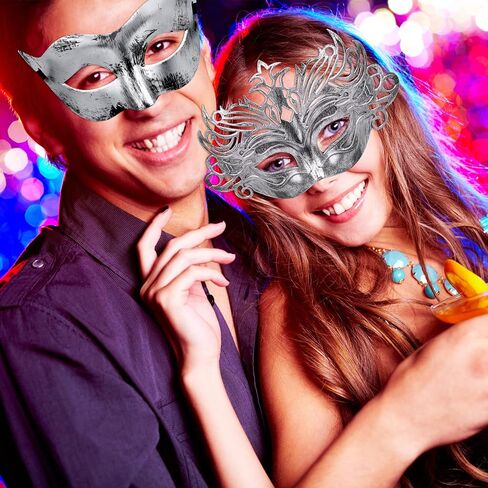 FEQO 48 قطعة من الأقنعة التنكرية والأقنعة العتيقة والأقنعة الفينيسية in Kuwait