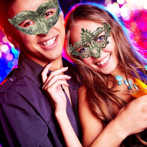 FEQO 48 قطعة من الأقنعة التنكرية والأقنعة العتيقة والأقنعة الفينيسية in Kuwait