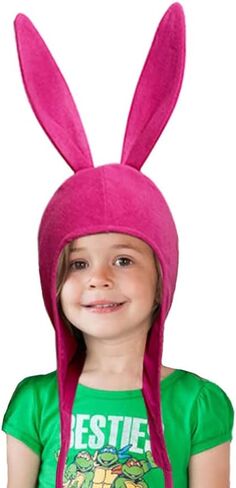 CozofLuv Pink Bunny Rabbit Ears Head Wear Costume Bad Bunny Hat in Kuwait
