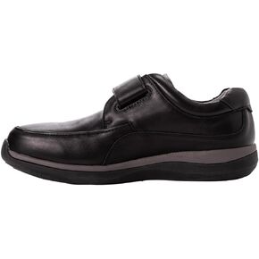 Propet Mens Parker Slip On Casual Shoes - Black in Saudi Arabia