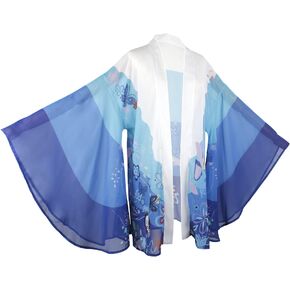 CMEGEOME Anime Cosplay Cloak Tanjiro Shinobu Nezuko Robe Kimono Beach Swimsuit CoverUp for Women Halloween Christmas in Saudi Arabia