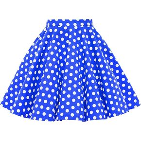 تنورة BlackButterfly Kids Vintage الخمسينيات ذات الدائرة الكاملة للفتيات المتأرجحة in Kuwait