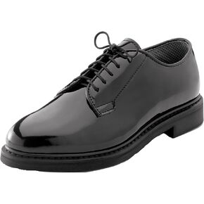 Rothco Uniform Oxford/Hi-Gloss Shoe, Black, W/14 in Saudi Arabia