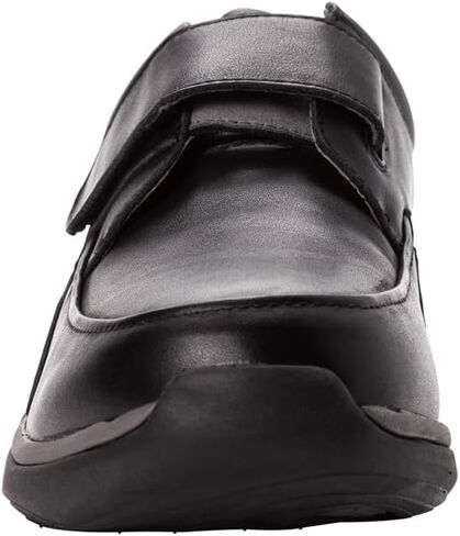 Propet Mens Parker Slip On Casual Shoes - Black in Saudi Arabia