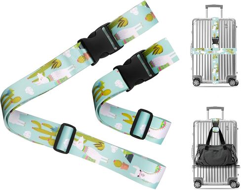 كلود مونيه زنابق الماء السادس حزام الأمتعة السفر حزام الأمان. الثقيلة وقابل للتعديل. إكسسوارات أساسيات السفر. متوافق مع إدارة أمن المواصلات الأمريكية. 1 حزام أمتعة و1 أضف حزام حقيبة. مجموعة مكونة من قطعتين. in Kuwait