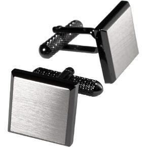 [TAVARAT] Cufflinks for Men Black Silver Light Gold Tps-166 in Kuwait