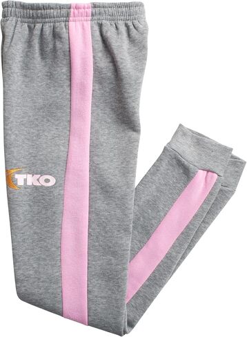 مجموعة الركض النشطة للفتيات من TKO - قطعتان من سويت شيرت بغطاء للرأس وبنطلون للركض (المقاس: 7-12) in Kuwait