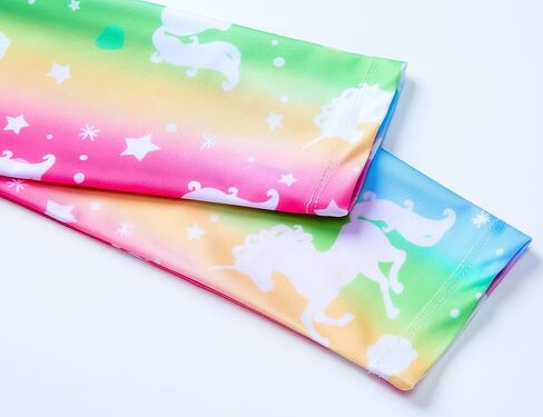 Snowheart Girls Rash Guard Sets Long Sleeves Swimsuit 2 Pieces Tankini Bathing Suit Swimwear for Girls 3-12 Years in Kuwait