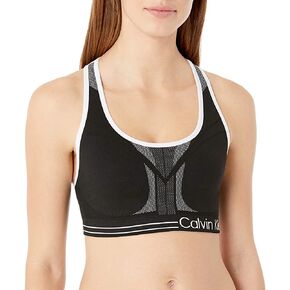 Calvin Klein Women's Performance Moisture Wicking Medium Impact Reversible Seamless Sports Bra in Kuwait