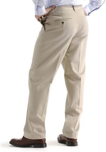 Lee Men's Stain Resistant Relaxed-fit Flat Front Pant in Saudi Arabia