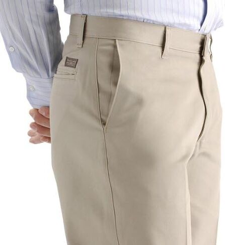 Lee Men's Stain Resistant Relaxed-fit Flat Front Pant in Saudi Arabia
