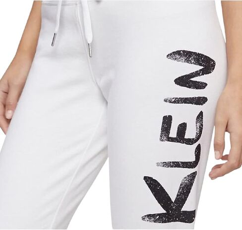 Calvin Klein Performance Women's Brush Logo High Waist Drawstring Joggers in Saudi Arabia