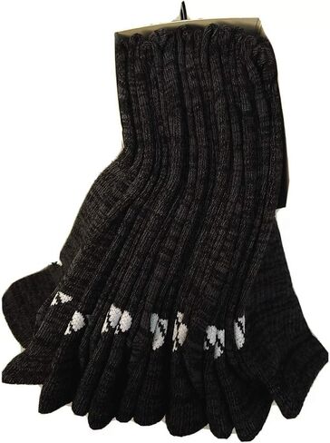 Adidas Men's Superlite Aeroready 6 Pair Crew Socks Dark Grey Shoe Size 6-12 in Saudi Arabia