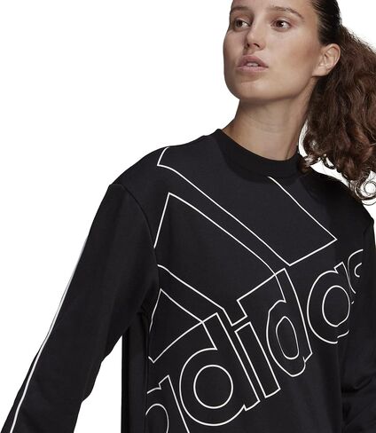adidas Women's Essentials Brand Love Sweatshirt in Saudi Arabia