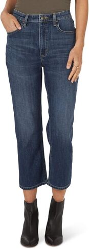 Lee Women's High Rise Straight Leg Crop Jean in Kuwait