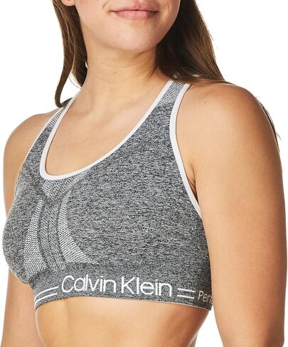 Calvin Klein Women's Performance Moisture Wicking Medium Impact Reversible Seamless Sports Bra in Saudi Arabia