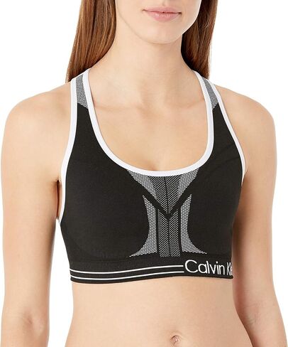 Calvin Klein Women's Performance Moisture Wicking Medium Impact Reversible Seamless Sports Bra in Saudi Arabia