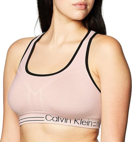Calvin Klein Women's Performance Moisture Wicking Medium Impact Reversible Seamless Sports Bra in Saudi Arabia