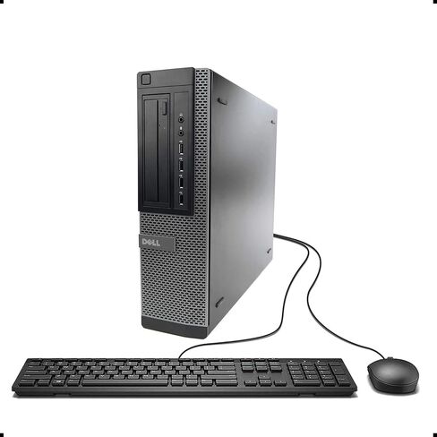 DELL Optiplex 790 DT High Performance Premium Business Desktop Computer (Intel Quad-Core i5-2400 up to 3.4GHz, 8GB DDR3 RAM, 2TB HDD, DVDROM, WiFi, Windows 10 Pro) (Renewed)'] in Saudi Arabia
