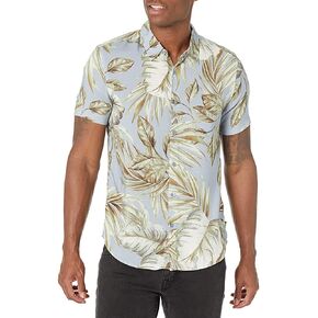 GUESS Men's Eco Paradise Palm Shirt in Saudi Arabia