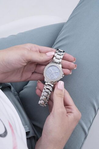 GUESS Ladies Sport Crystal Multifunction 36mm Watch in Kuwait