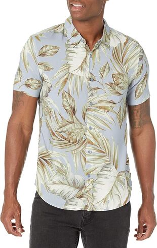 GUESS Men's Eco Paradise Palm Shirt in Saudi Arabia