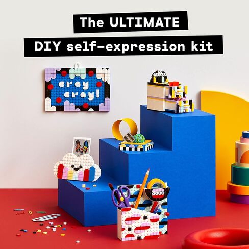 LEGO DOTS Creative Designer Box 41938 DIY Craft Decoration Kit; A Wonderful Inspirational Set for Creative Kids; New 2021 (849 Pieces) in Saudi Arabia