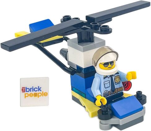 LEGO City: Police Man with Helicopter in Saudi Arabia