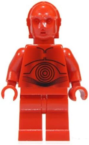 LEGO Star Wars R3PO figure - Red C3PO - from 7879 in Saudi Arabia