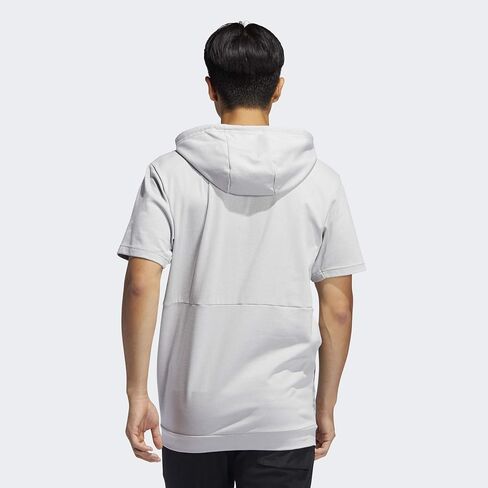 adidas Men's Game & Go Short Sleeve Hoodie in Saudi Arabia