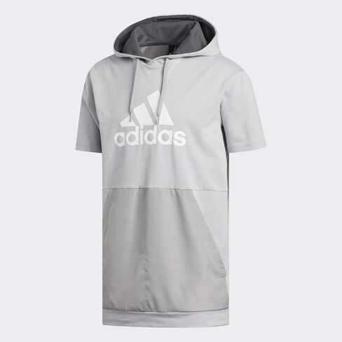 adidas Men's Game & Go Short Sleeve Hoodie in Saudi Arabia